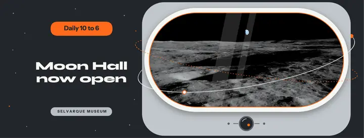 Moon Hall now open museum Facebook cover template