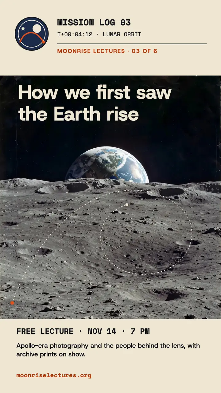 Moonrise lecture Earthrise story template