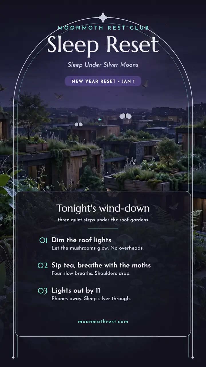 Moonmoth sleep reset ritual story template