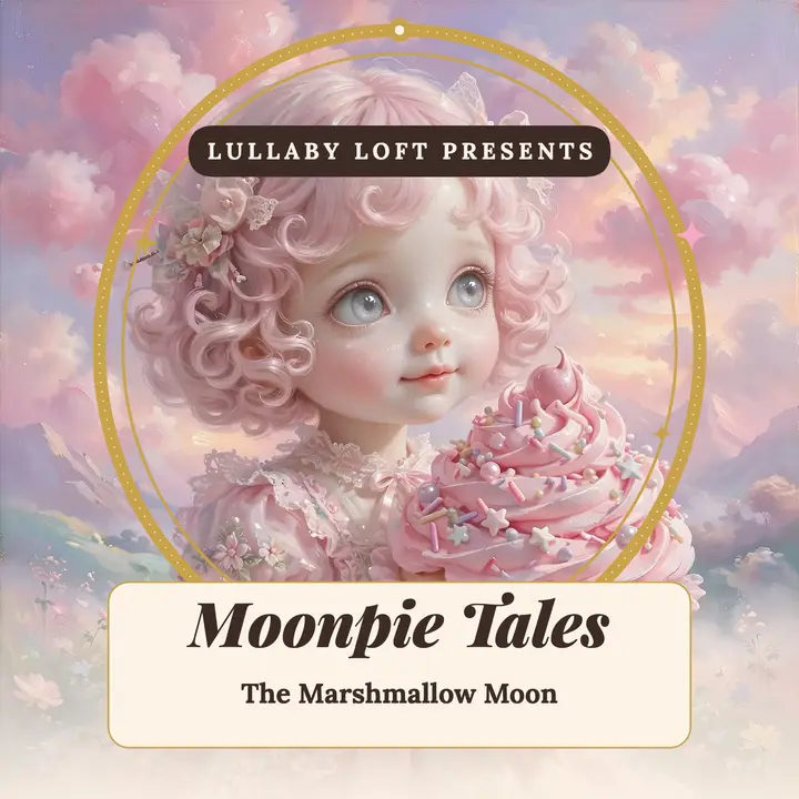 Moonpie Tales bedtime podcast cover template