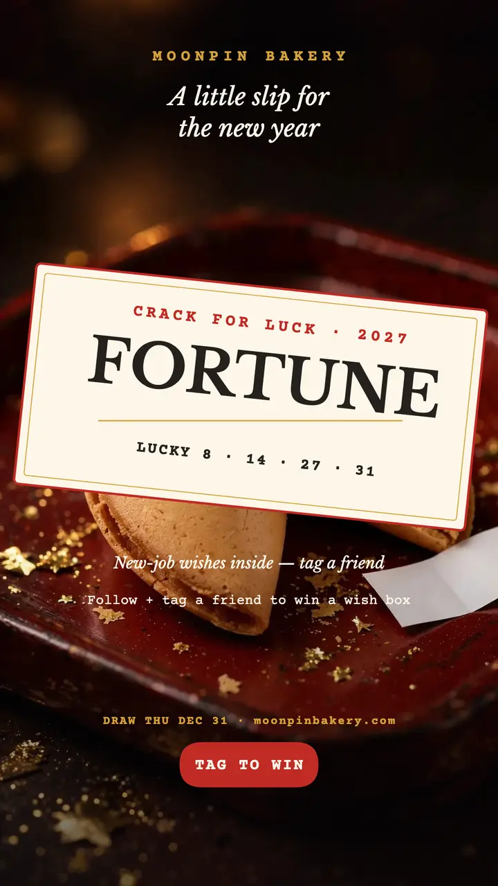 Moonpin New Year fortune story template