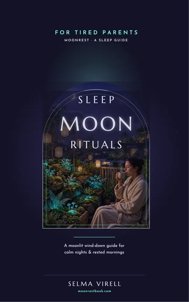 Moonrest sleep rituals ebook cover template