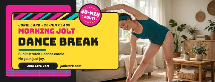 Morning Jolt dance break cover template