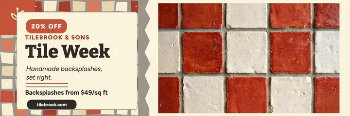 Tilebrook backsplash week header: tile backsplash promo header template
