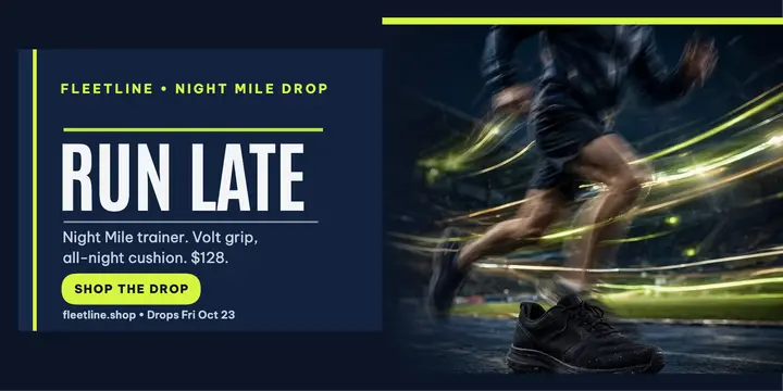 Fleetline Night Mile runner drop post template