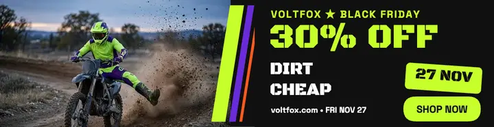 Voltfox Black Friday moto billboard: black friday energy drink billboard template