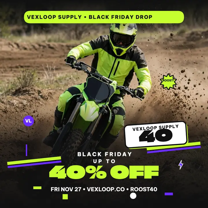 Vexloop Black Friday moto drop sale template