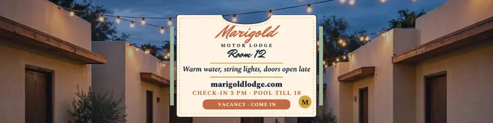 Marigold Motor Lodge key banner template