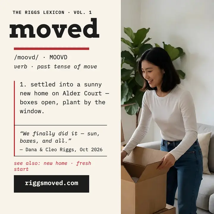Moved dictionary moving post: moving announcement post template