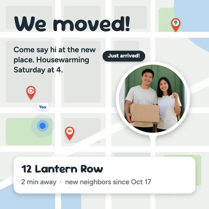 We moved friend map post template