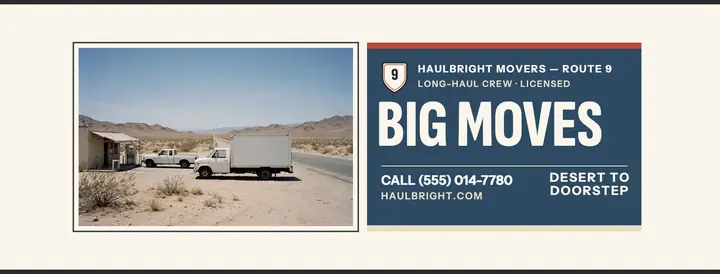 Haulbright Movers highway facebook cover template