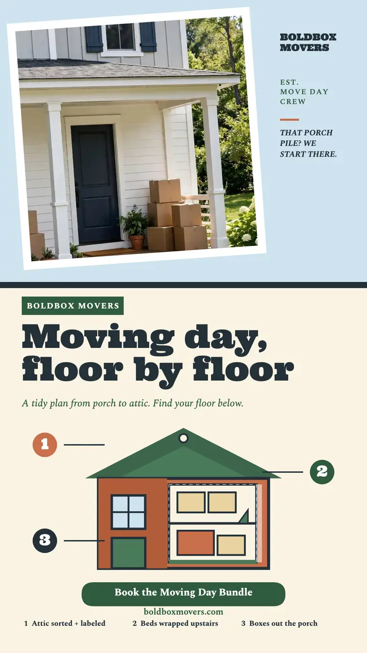 Boldbox Movers moving day cutaway story template