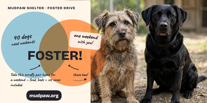 Mudpaw Shelter foster Venn x-post template