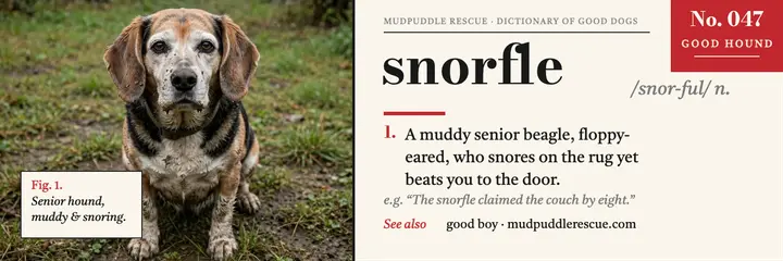 Mudpuddle Rescue snorfle dictionary header template