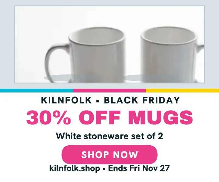 Kilnfolk mug Black Friday sale ad template
