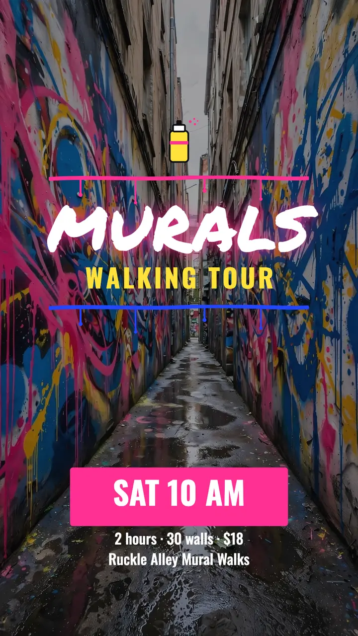Ruckle Alley mural walk story template