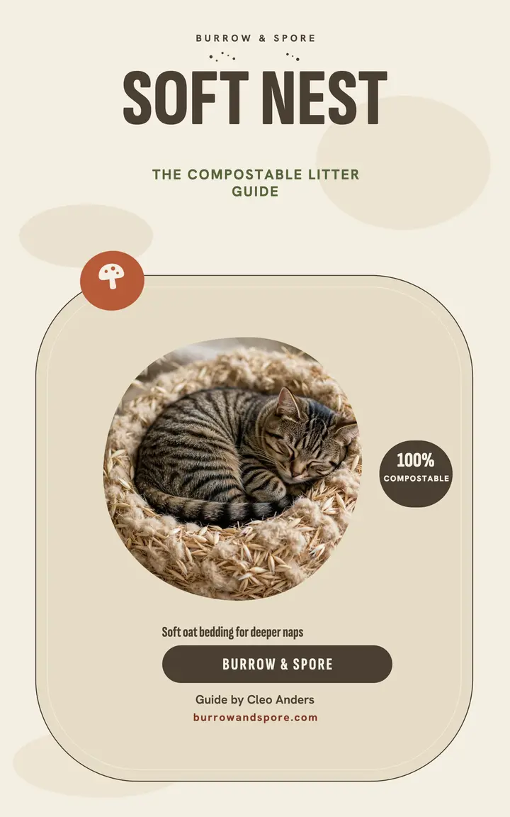 Burrow and Spore soft nest bedding guide template
