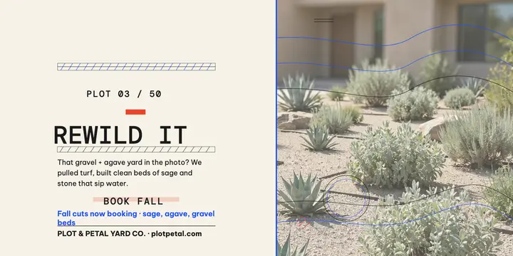 Plot and Petal native yard refresh post template
