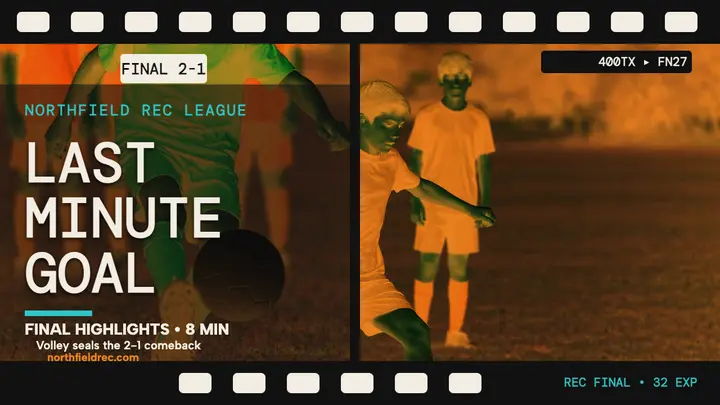 Northfield final strike negative film thumbnail template