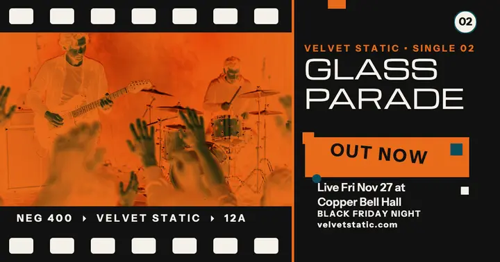 Velvet Static Glass Parade single drop template