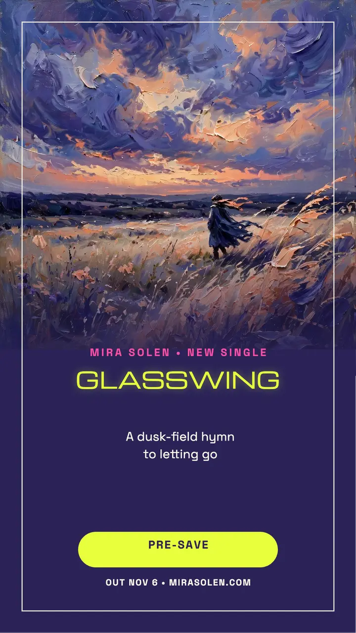 Mira Solen Glasswing single drop story template