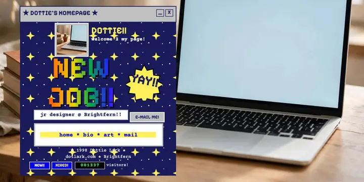Dottie Lark new job homepage post: new job post template