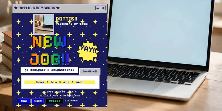 Dottie Lark new job homepage post template