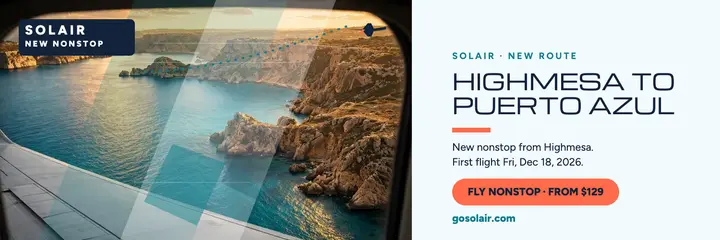Solair Highmesa to Puerto Azul route header template
