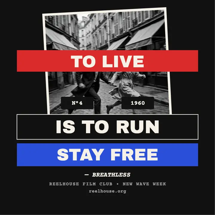 Reelhouse Breathless run free quote post template