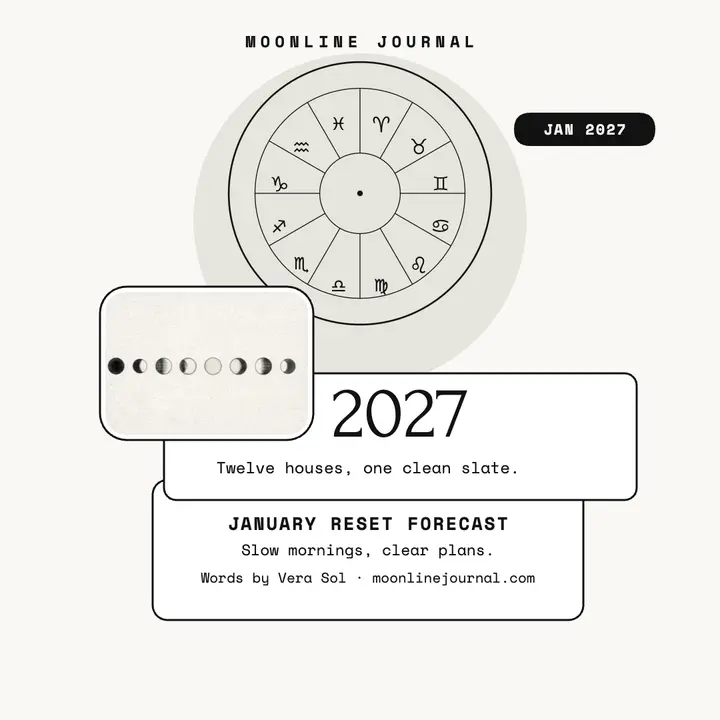 Moonline Journal January reset forecast post template