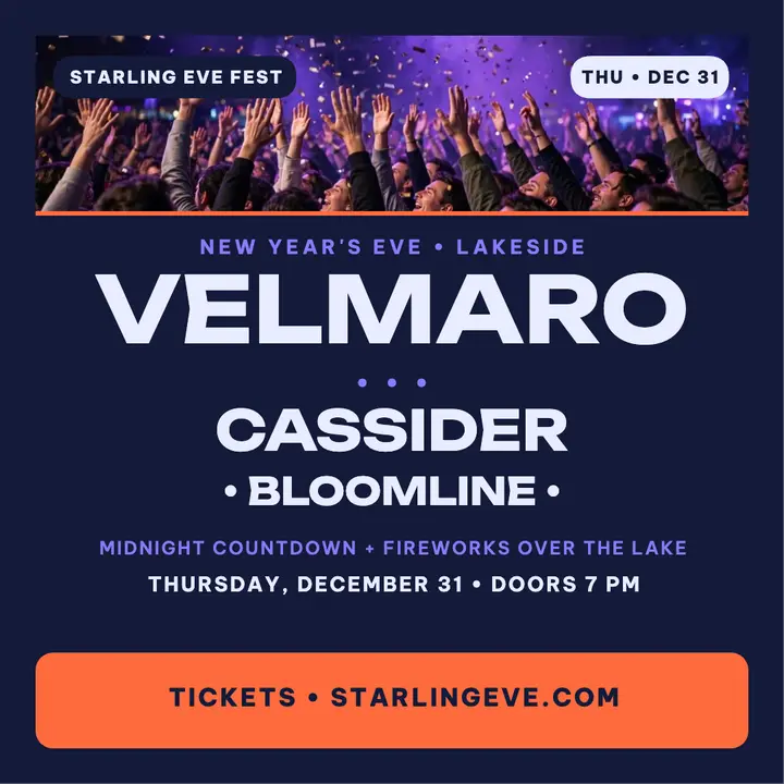 Starling Eve Fest NYE lineup square post template
