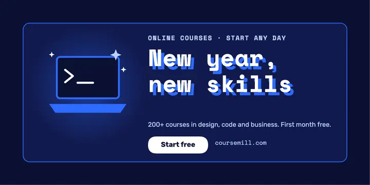 New year, new skills post template