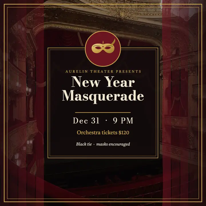 Aurelin Theater masquerade ball post template