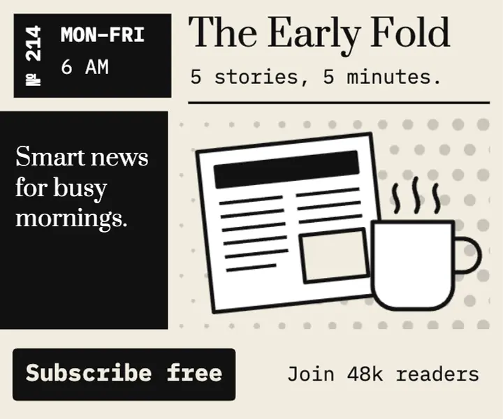 Daily newsletter ad template