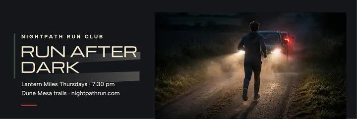 Nightpath night trail run header template