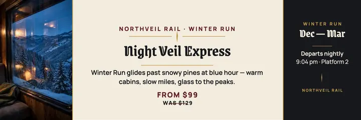 Northveil Rail night train dagger header template