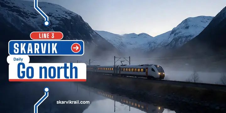 Skarvik night train to the fjords template