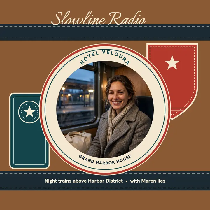 Slowline Radio night train cover template