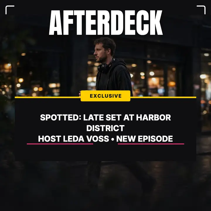 Afterdeck spotted late set podcast cover template