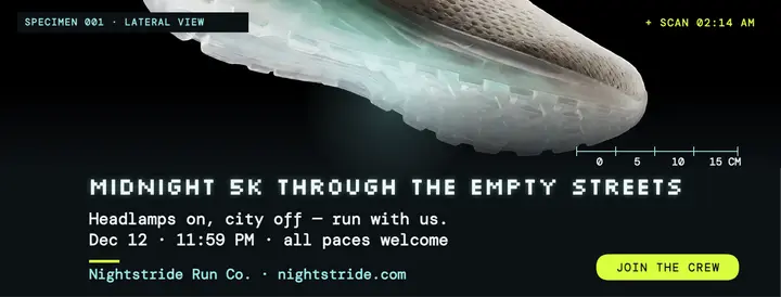 Nightstride midnight 5K x-ray cover template