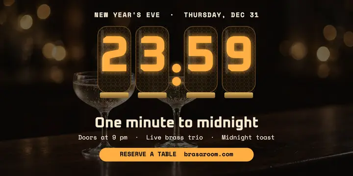 Brasa Room midnight nixie countdown template