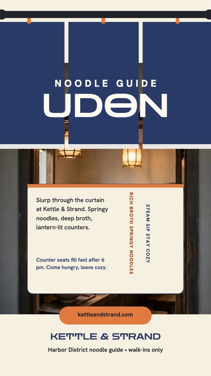 Kettle and Strand noodle guide story template