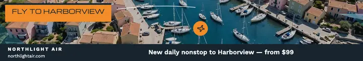 Northlight Air fly to Harborview cover template