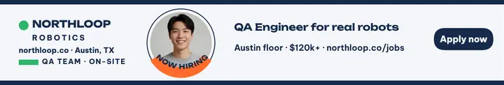 Northloop Robotics hiring cover: hiring linkedin cover template