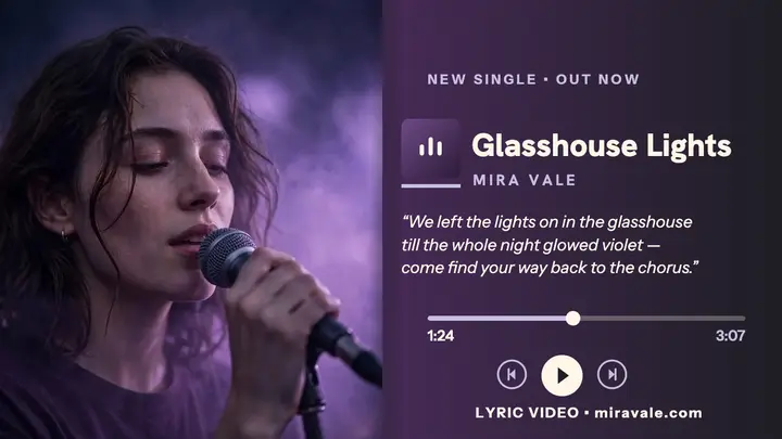 Mira Vale Glasshouse Lights now playing template