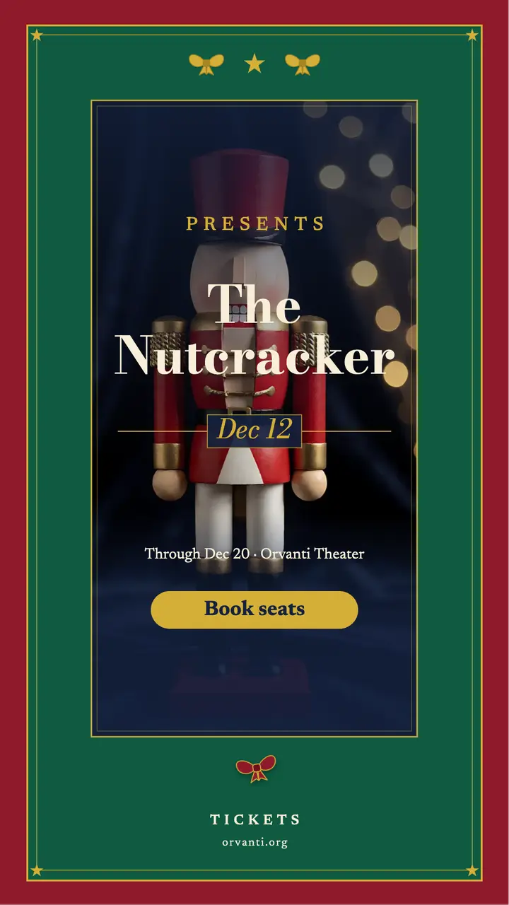 Orvanti Theater Nutcracker ballet story: nutcracker ballet story template