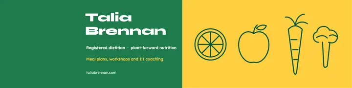 Nutritionist banner template
