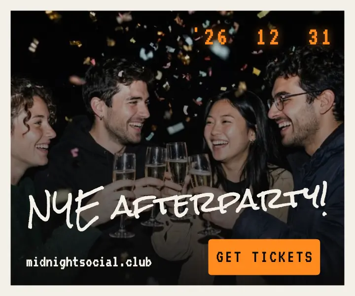 Midnight Social NYE afterparty ad template