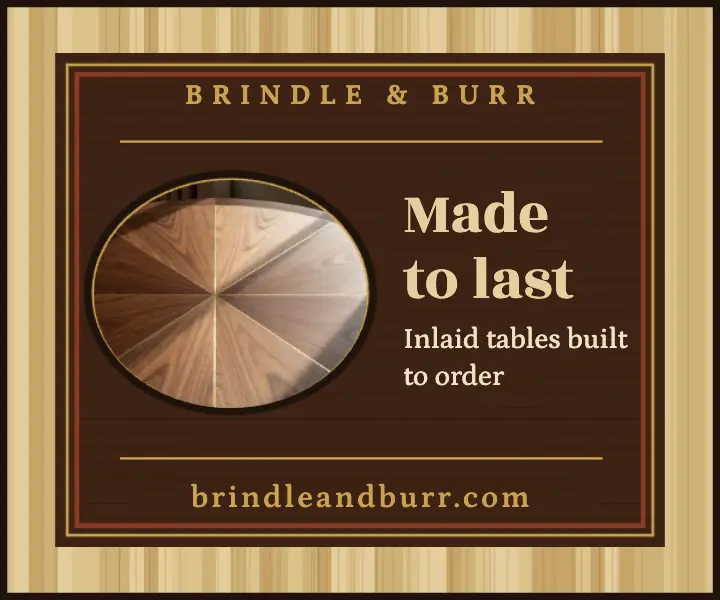 Marquetry atelier ad template
