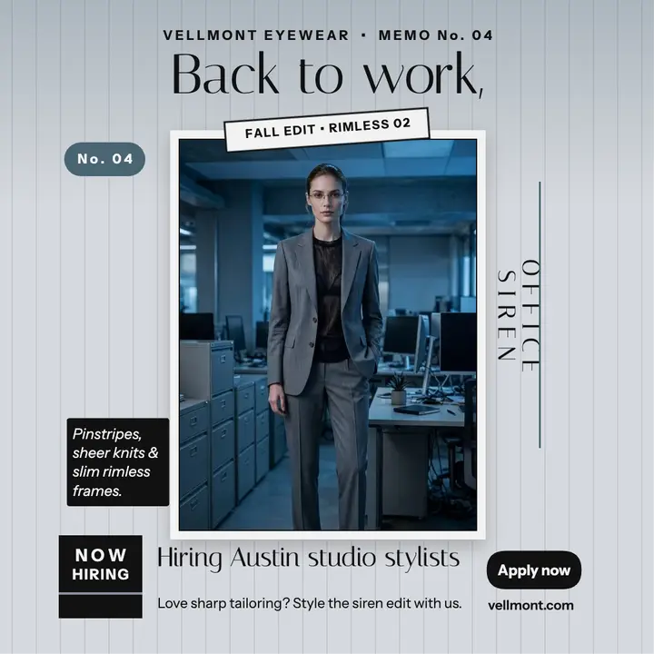Vellmont office siren hiring post: hiring stylists post template